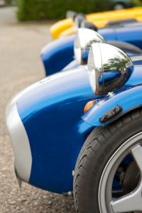 Parked Sports Cars